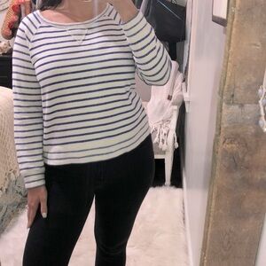 Calvin Klein performance medium striped sweatshirt